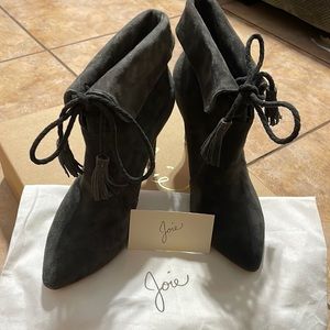 Joie Ciera Graphite Booties size 38